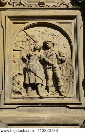 Fountain Of Jan Von Werth. Cologne. Germany