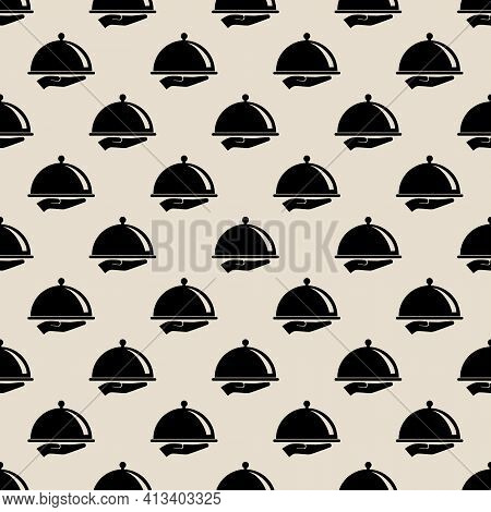 Seamless Pattern Food Menu Trays And For The Background Decoration Of Restaurants