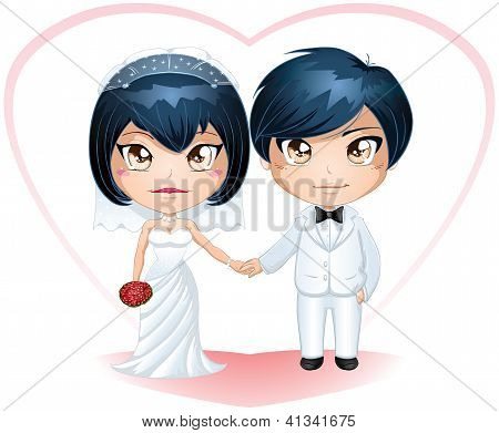 Sposa e lo sposo ottenere sposato 3