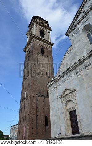 Turin, Italy - 04.28.2017: Old Archecture Of Turin