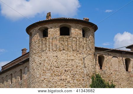 ปราสาท Agazzano Emilia-Romagna อิตาลี