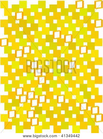 vane mønster gule 3D