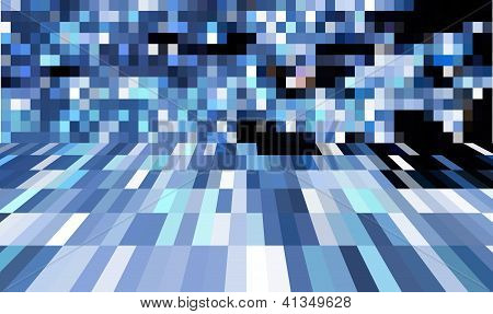 perspektiv mosaik baggrund