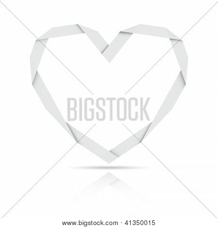 origami papir hjerte