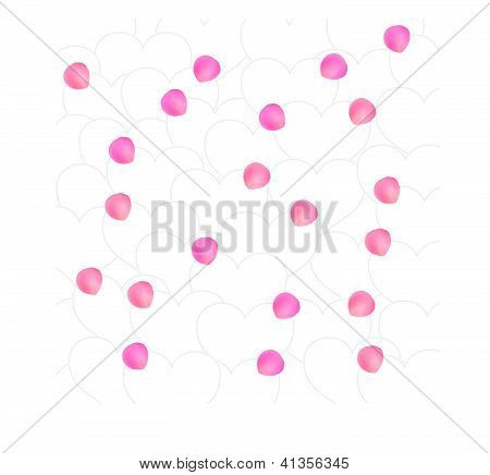 PETAL hjerte baggrund