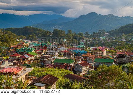 View Of Sagada Village On Luzon Island, Philippin