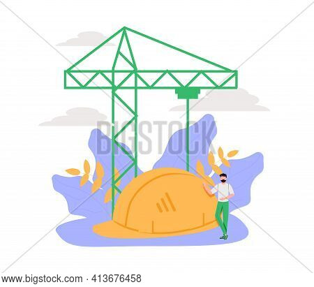 Labor Law As Worker, Trade Union And Employer Care Regulation Tiny Person Concept. Legal Rights For 