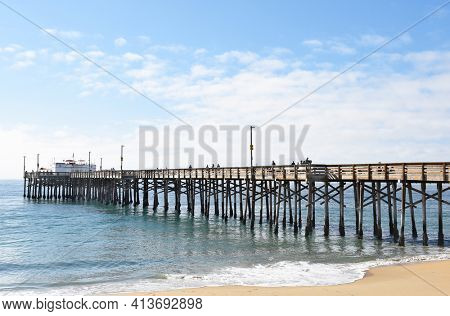 Balboa Pier, Balboa Peninsula, Newport Beach, California