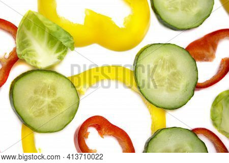 Home-grown Vegetables. Fresh Organic Vegetables. Colorful Vegetable. Healthy Vegetable. A Variety Of