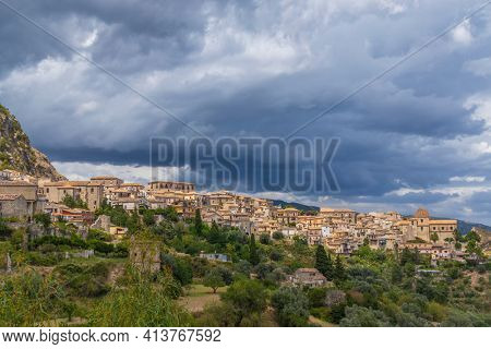 Stilo, old town in Calabria, Italy