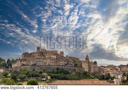 Anghiari medieval village, Arezzo, Tuscany, Italy
