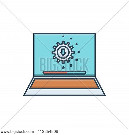 Color Illustration Icon For Upgrade Advancement Development Improvement.svg