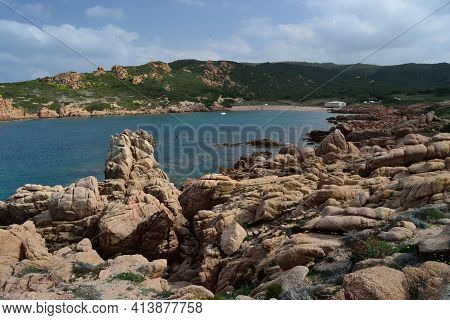 View Of The Cala Sarraina Coast, Trinità D\'agultu