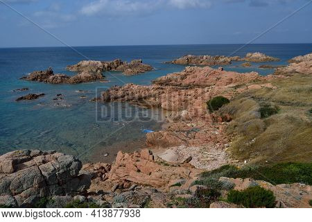 View Of The Cala Sarraina Coast, Trinità D\'agultu