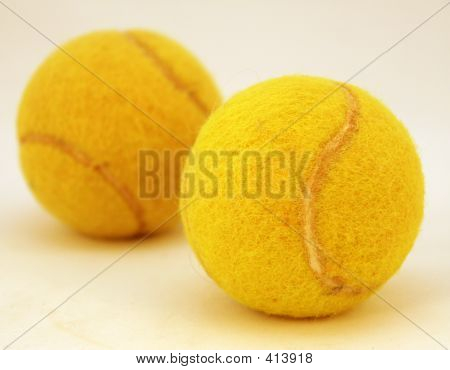 Two Tennis Balls