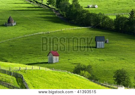 Letnie popołudnie w północnej Rumunii