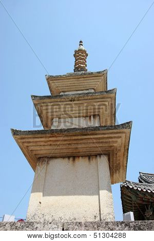 Seokgatap In Gyeonju, South Korea