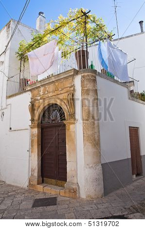 Alleyway. Noci. Puglia. Italy.