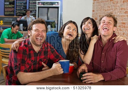 Hysterical Group Of People