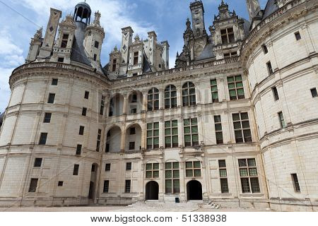 Castle of Chambord in Cher Valley France
