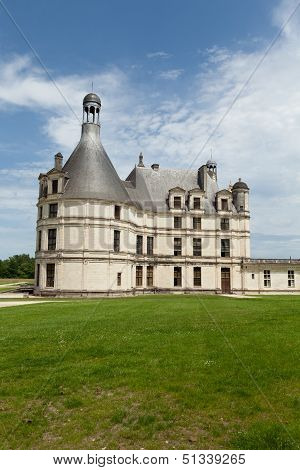 Castle of Chambord in Cher Valley France