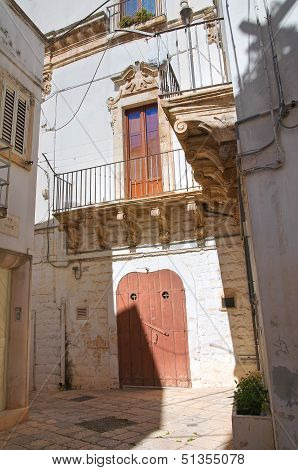 Alleyway. Noci. Puglia. Italy.
