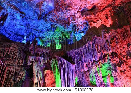 Colorful Stalactites