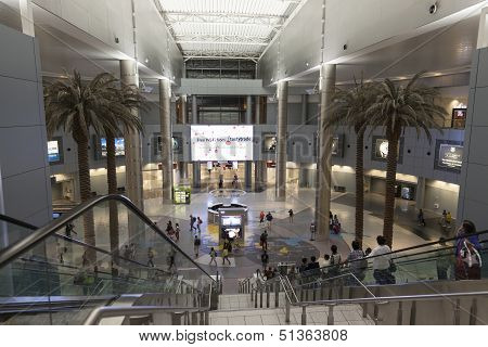 A View Of The Main Hall At The D Gates, Mccarran Airport In Las Vegas, Nv On July 01, 2013