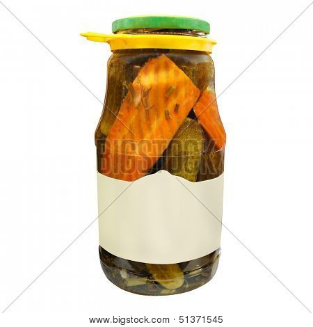 The image of a canned vegetables