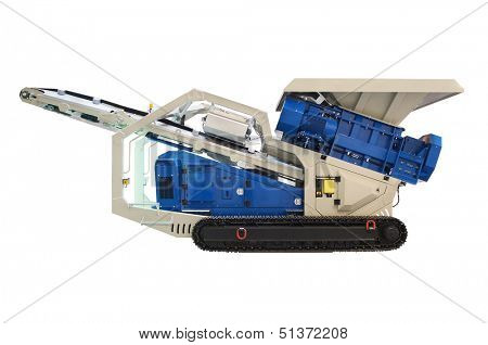 mobile jigger isolated under the white background
