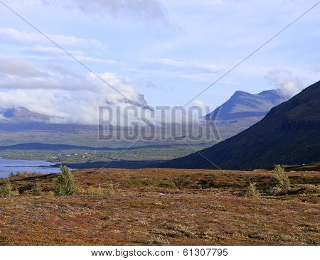 Lapporten from the Bjorkliden in Lapland.