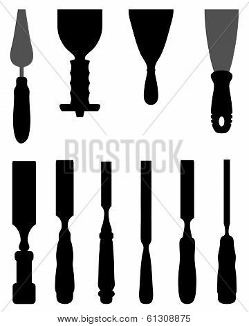 screwdriver and screw wrench