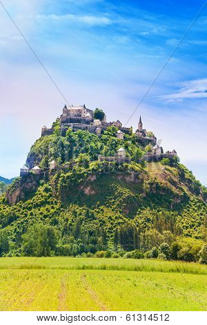 View Of Hochosterwitz Castle In Austria