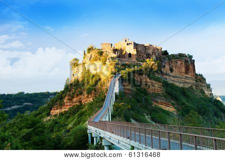 Sunset In Bagnoregio