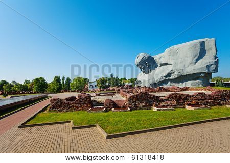 Memorial Fortress And Park In Brest Fortress