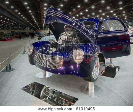 1940 Willys Coupe Deluxe Interpretation