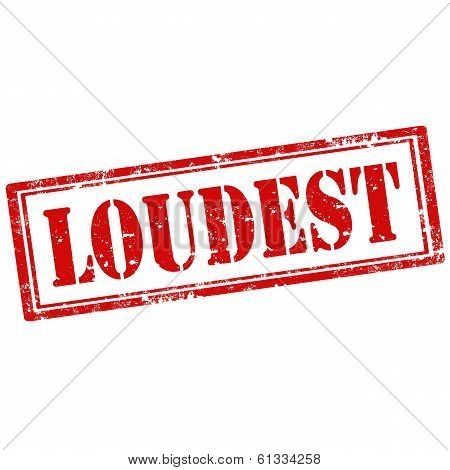 Loudest-stamp
