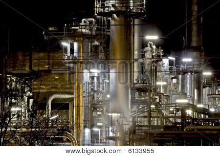 Steel Industry at Night