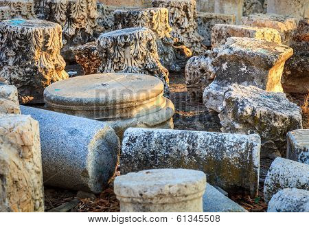 Ancient city of Beit She'an in Israel