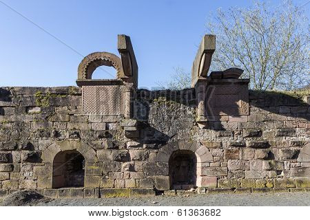 Famous Old Castle From King Barbarossa, The Kaiserpfalz
