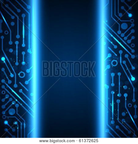 Technology background with space for your text.