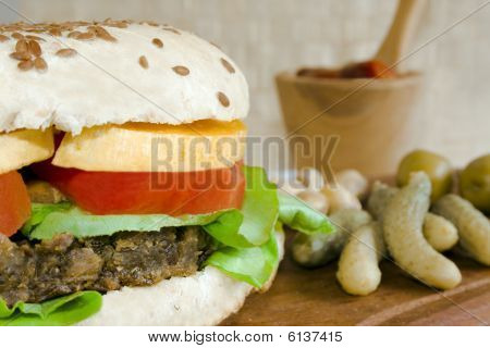 Vegetáriánus Burger