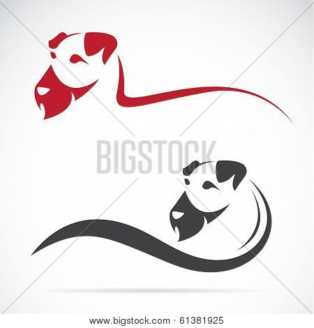 Vector Image Of An Dog (irish Terrier)