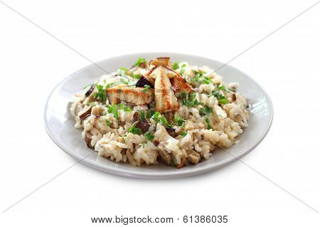 Risotto With Mushrooms