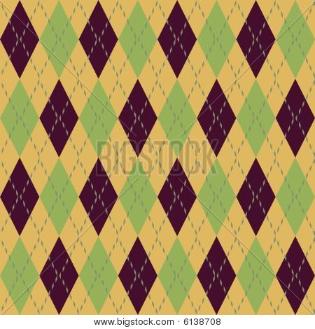 Argyle Bezešvé Pattern