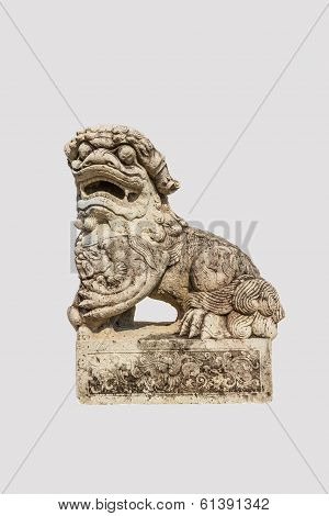 Chinese Imperial Lion Statue