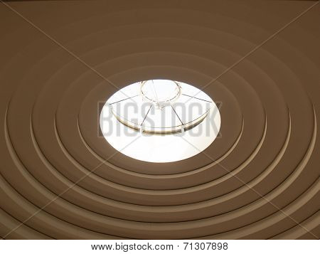 Skylight in dome