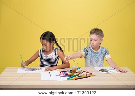 Boy and girl