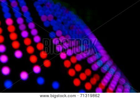 Colorful Blurred Lights Background