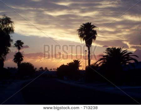 Soleil vers le bas